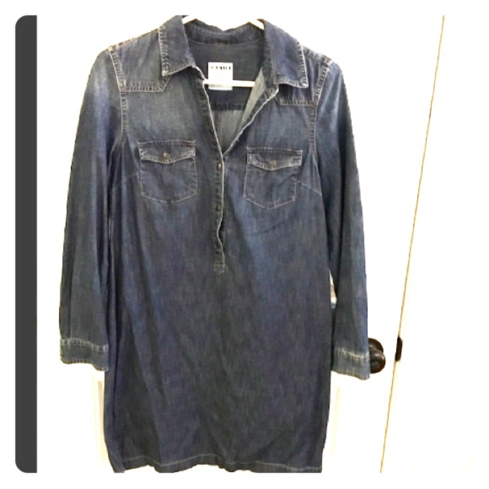 Denim tunic/dress from Old Navy.